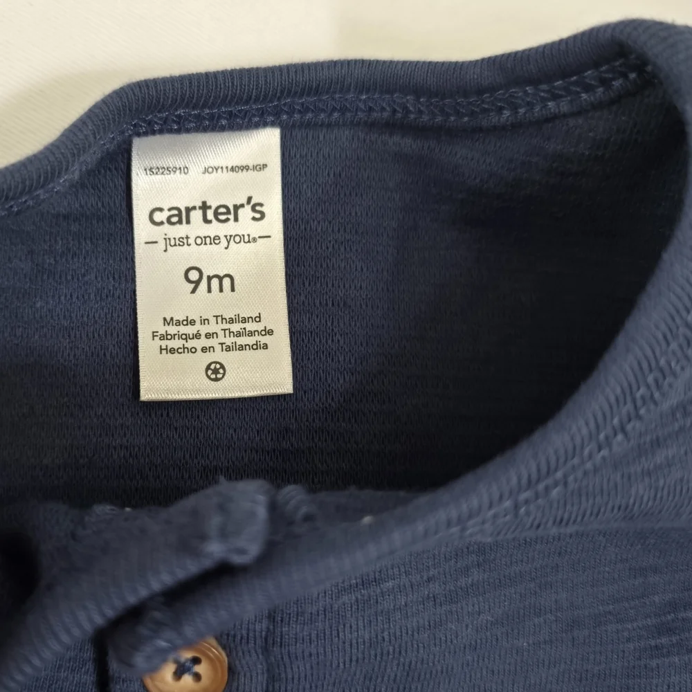 NEW Carter’s Baby Boy 2-Piece Outfit Shirt & Shorts | 9 Months | Whale Print NWT